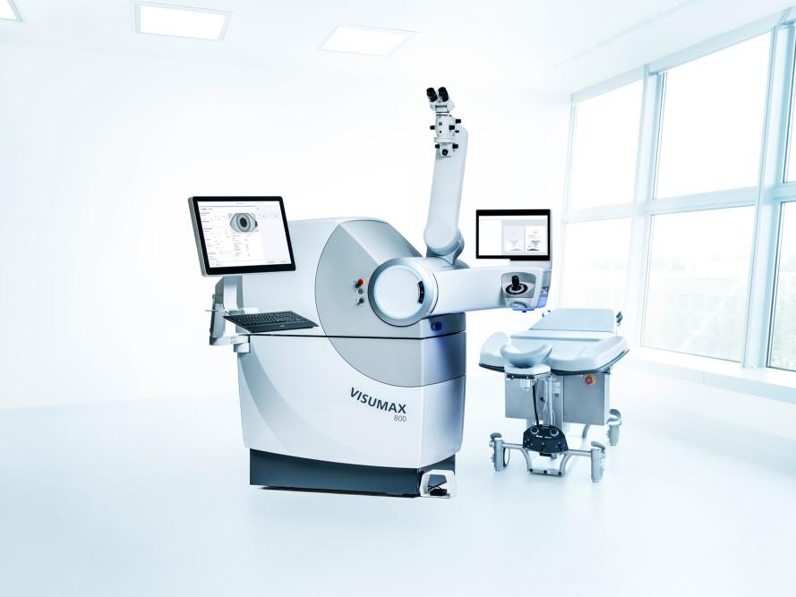 ZEISS、SMILE® proを搭載したフェムトセカンドレーザ VISUMAX 800の