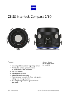 ZEISS Interlock Compact 2/50のプレビュー画像