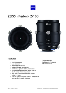 ZEISS Interlock 2/100のプレビュー画像