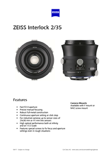 ZEISS Interlock 2/35のプレビュー画像