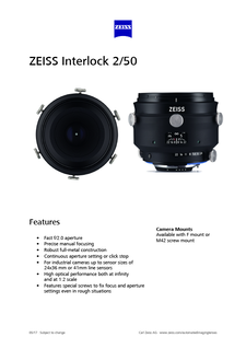 ZEISS Interlock 2/50のプレビュー画像