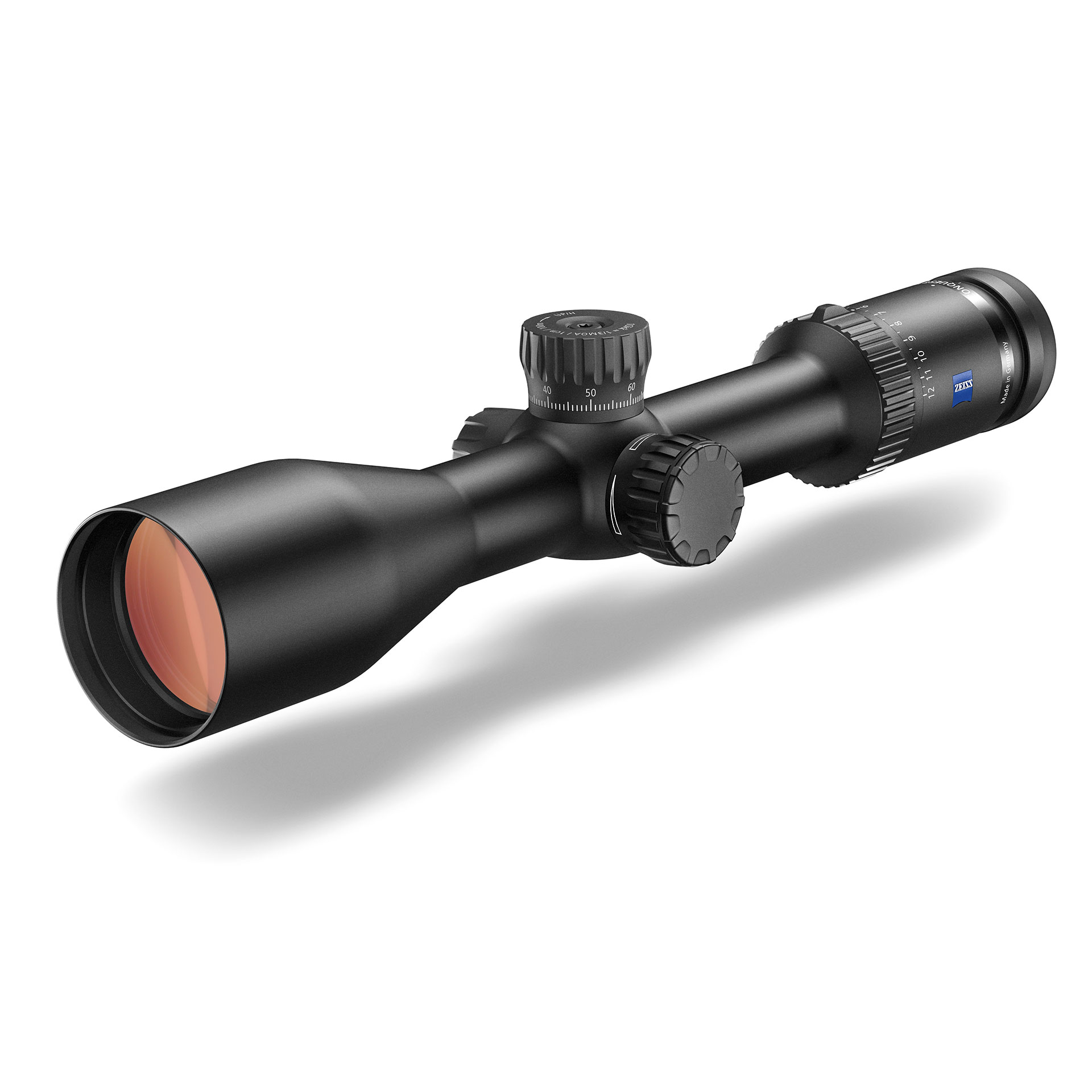 ZEISS Conquest V6 2–12x50 riflescope with versatile magnification and large objective lens for all-round hunting.