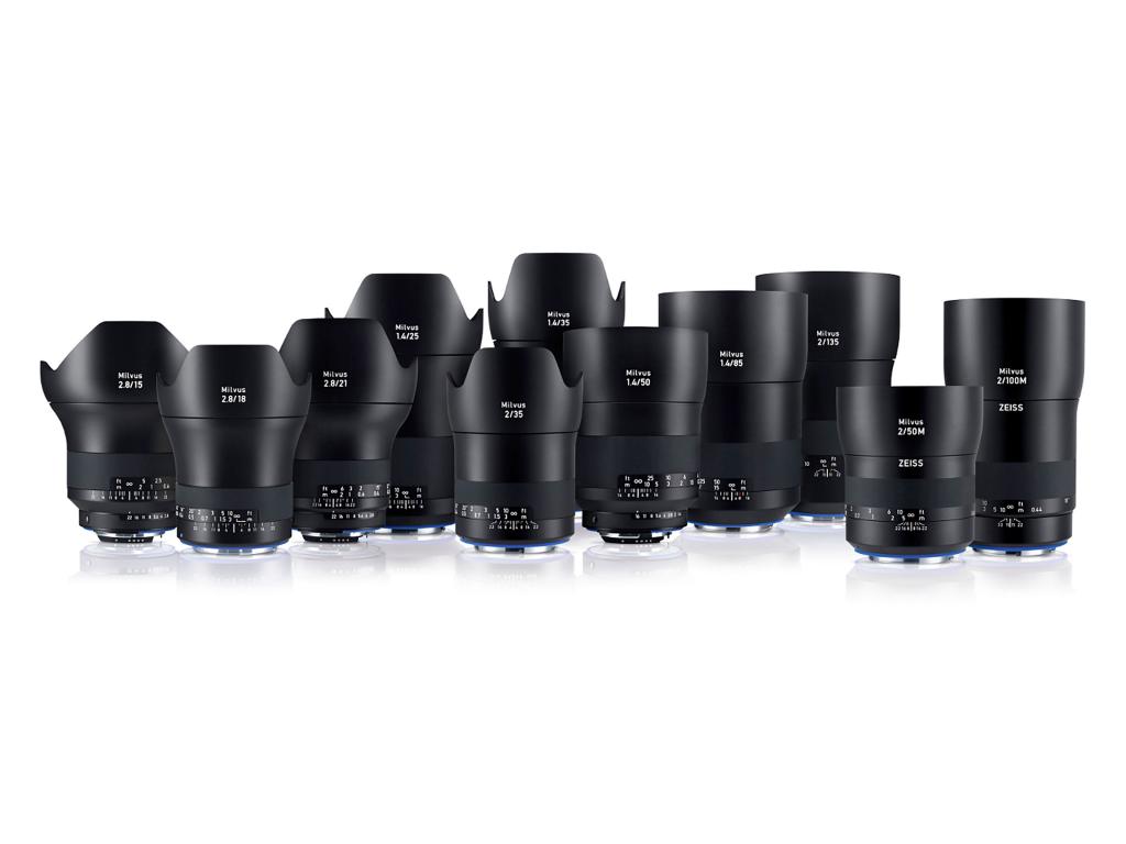 ZEISS Milvus 動画撮影向けレンズ | 全焦点距離で最適な画質性能