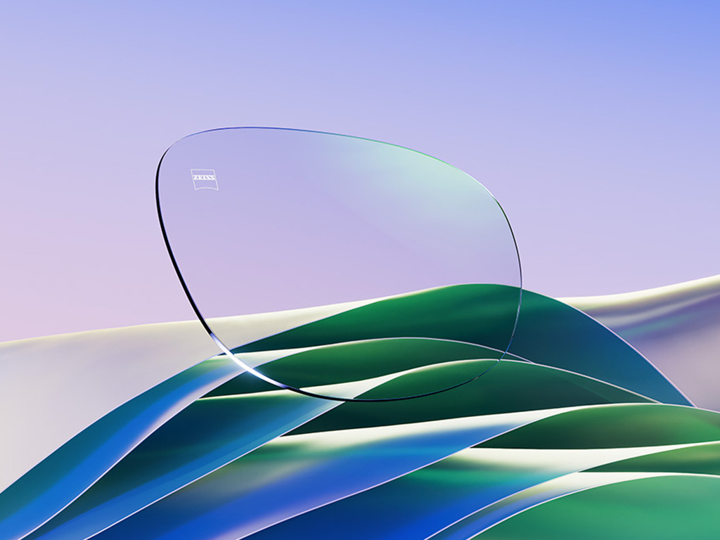 金子眼鏡店、青色楕円形メガネレンズ 反射防止コーティング 金子眼鏡店、青色楕円形メガネレンズ 反射防止コーティング